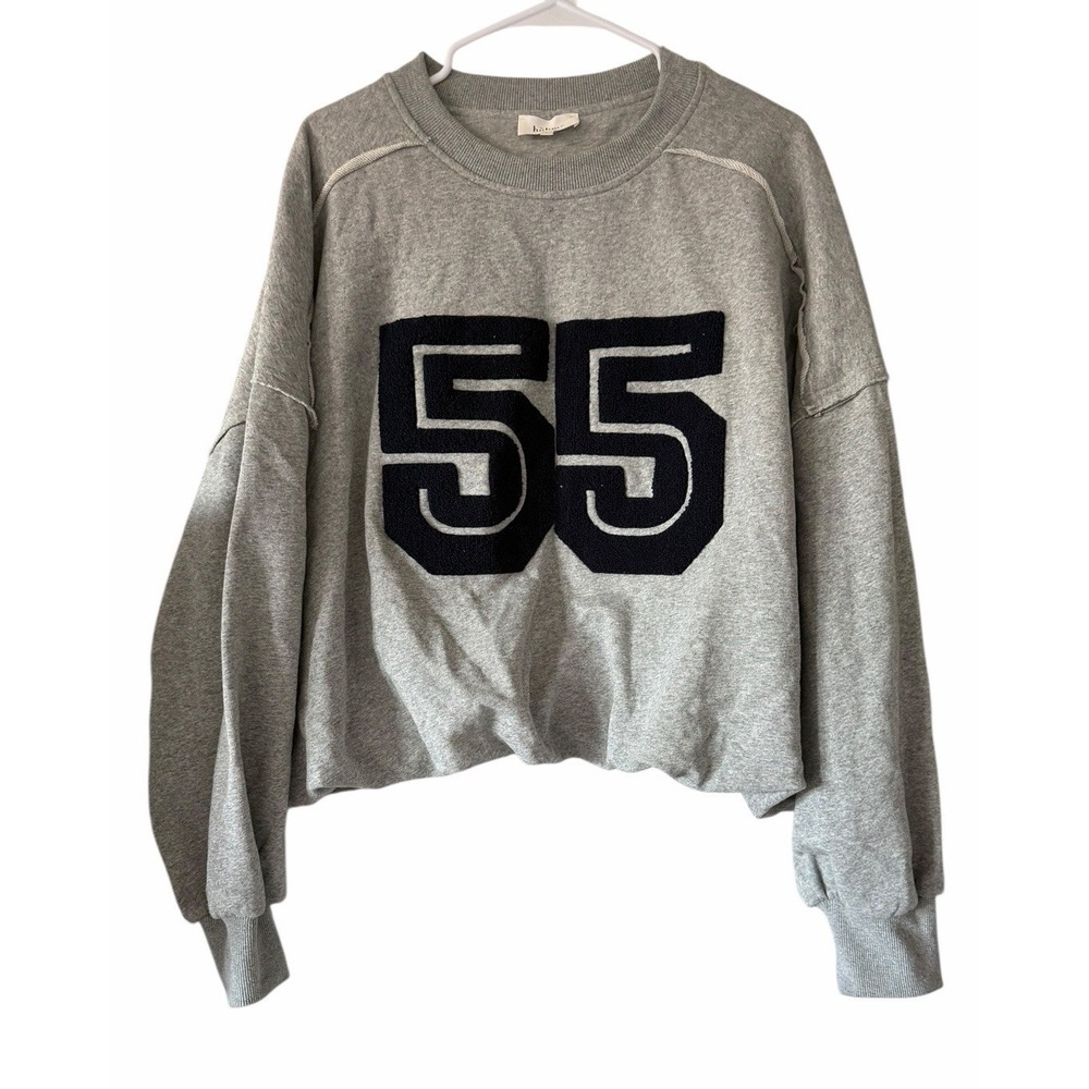 Bohme Lucky Number‎ Sweatshirt Gray Women's Size Large